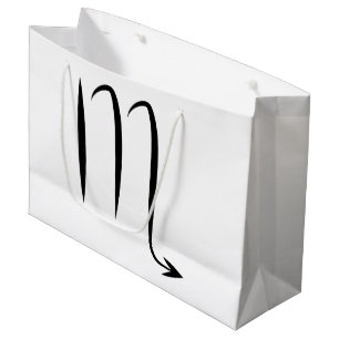 Bolsa De Regalo Grande horóscopo griego del zodiaco de la astrología de