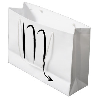 Bolsa De Regalo Grande horóscopo griego del zodiaco de la astrología del
