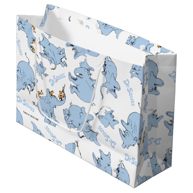 Bolsa De Regalo Grande Horton Hears A Who Monkey Pattern (Angulo Anverso)