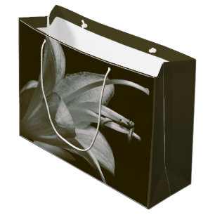 Bolsa De Regalo Grande Hosta Flower Vintage