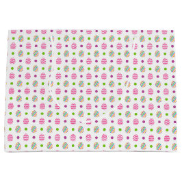 BOLSA DE REGALO GRANDE HUEVOS DEL ESTE DE COLOR BRILLANTE