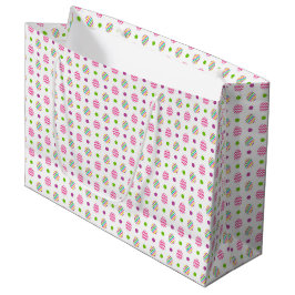 BOLSA DE REGALO GRANDE HUEVOS DEL ESTE DE COLOR BRILLANTE