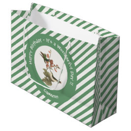 Bolsa De Regalo Grande Hummingbird, cumpleaños u otro Fiesta con trompa d