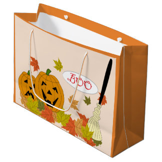 Bolsa De Regalo Grande Humor de Halloween - bolso del regalo