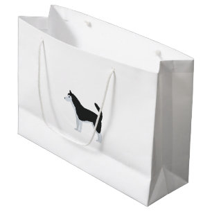 Bolsa De Regalo Grande Husky siberiano
