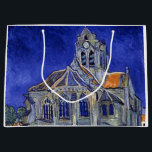 Bolsa De Regalo Grande Iglesia de Auvers, Van Gogh<br><div class="desc">Vincent Willem van Gogh (30 de marzo de 1853 a 29 de julio de 1890) fue un pintor holandés post-impresionista que figura entre las figuras más famosas e influyentes de la historia del arte occidental. En poco más de una década, creó unas 2.100 obras de arte, entre ellas unas 860...</div>