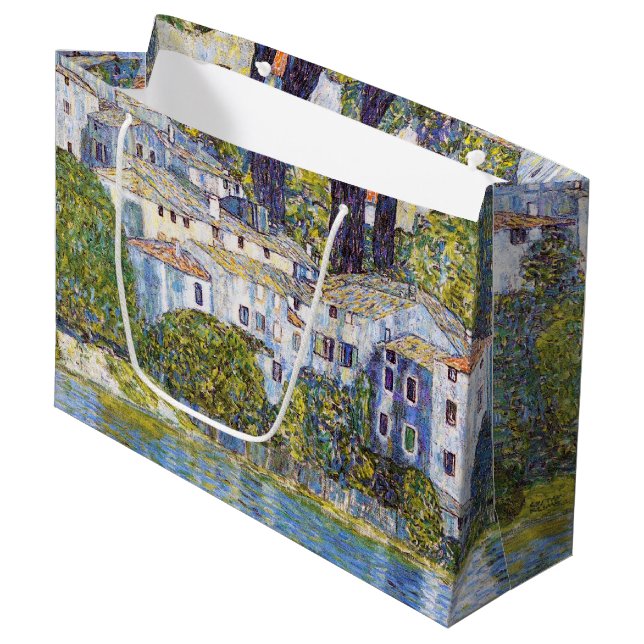 Bolsa De Regalo Grande Iglesia de Cassone, Gustav Klimt (Angulo Anverso)