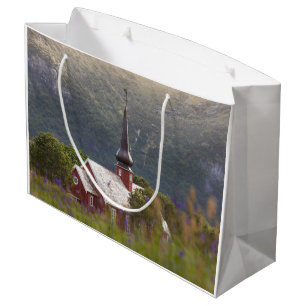 Bolsa De Regalo Grande Iglesia de Lofoten Flakstad