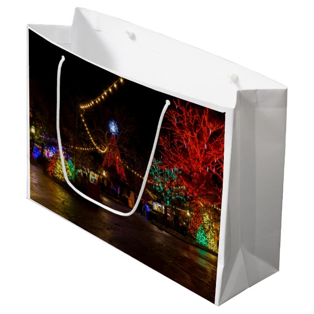 Bolsa De Regalo Grande Ilumínalo para Navidad (Angulo Anverso)