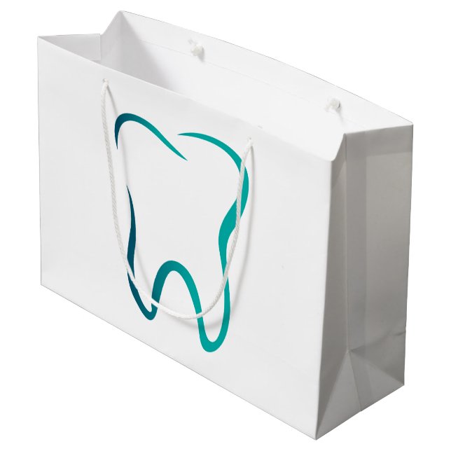 Bolsa De Regalo Grande Imagen médica de odontología dental (Angulo reverso)