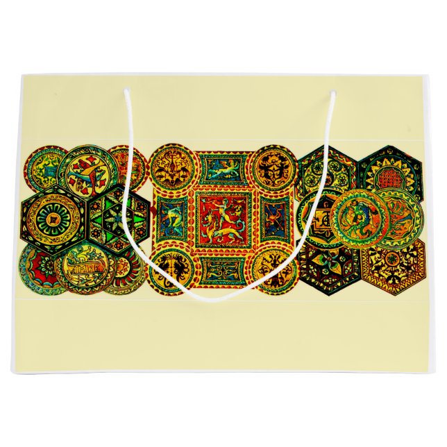 Bolsa De Regalo Grande Impresión de motivos del Renacimiento italiano (Anverso)