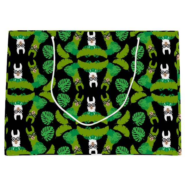 Bolsa De Regalo Grande Imprimir tema de llamada (Anverso)