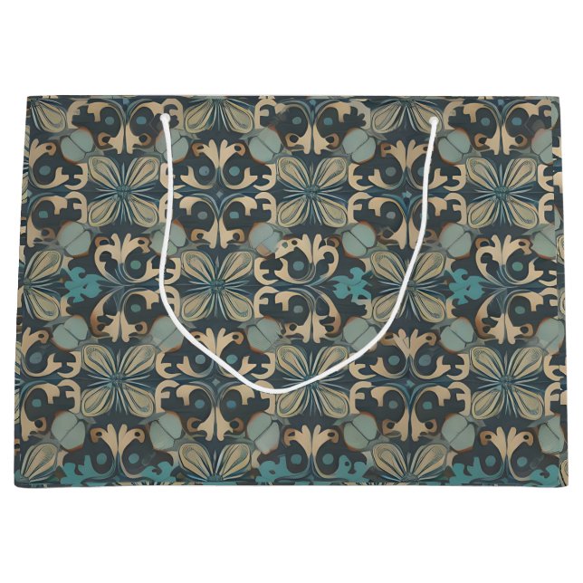 Bolsa De Regalo Grande in blue (Anverso)