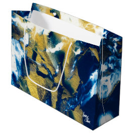 Bolsa De Regalo Grande Indigo brillante SPWW