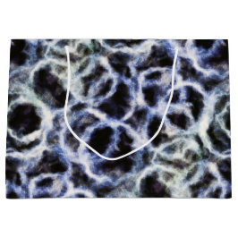 Bolsa De Regalo Grande índigo reciclado shibori :