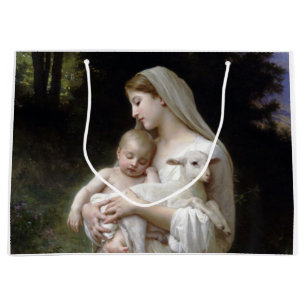 Bolsa De Regalo Grande Inocencia (Madonna y niño), Bouguereau