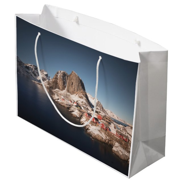 Bolsa De Regalo Grande Islas Lofoten Noruega (Angulo reverso)