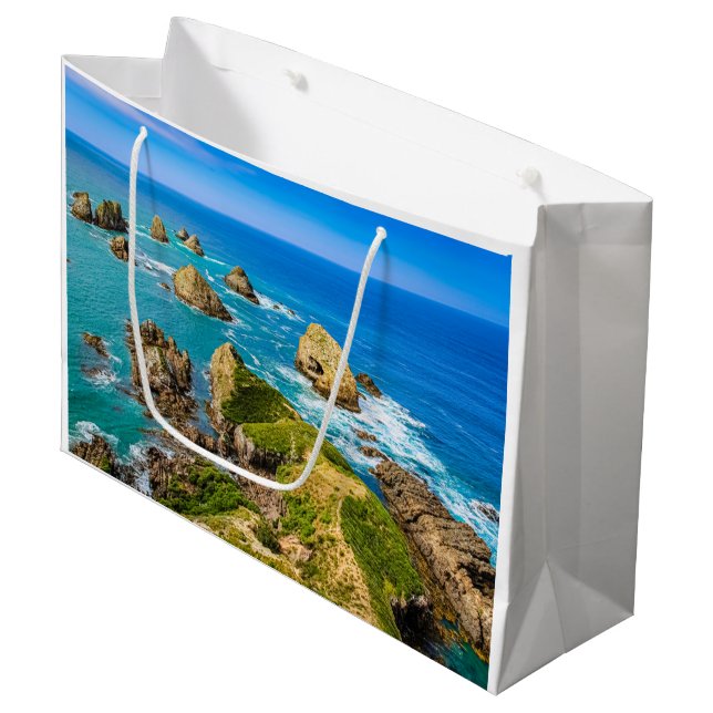 Bolsa De Regalo Grande Islas Nugget Point, Nueva Zelandia (Angulo Anverso)
