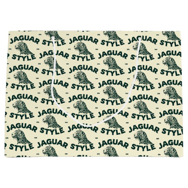 Bolsa De Regalo Grande Jaguar Large Gift Bag (Anverso)