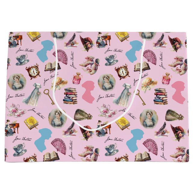 Bolsa De Regalo Grande Jane Austen Gift Bag (Anverso)