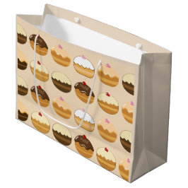 Bolsa De Regalo Grande Jánuca feliz