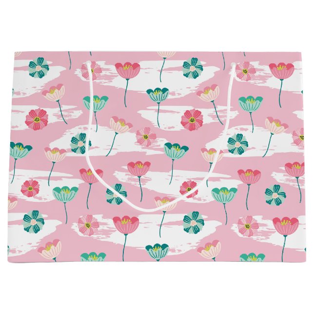 Bolsa De Regalo Grande Jardín de primavera (Anverso)