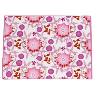 Bolsa De Regalo Grande Jardín rosa