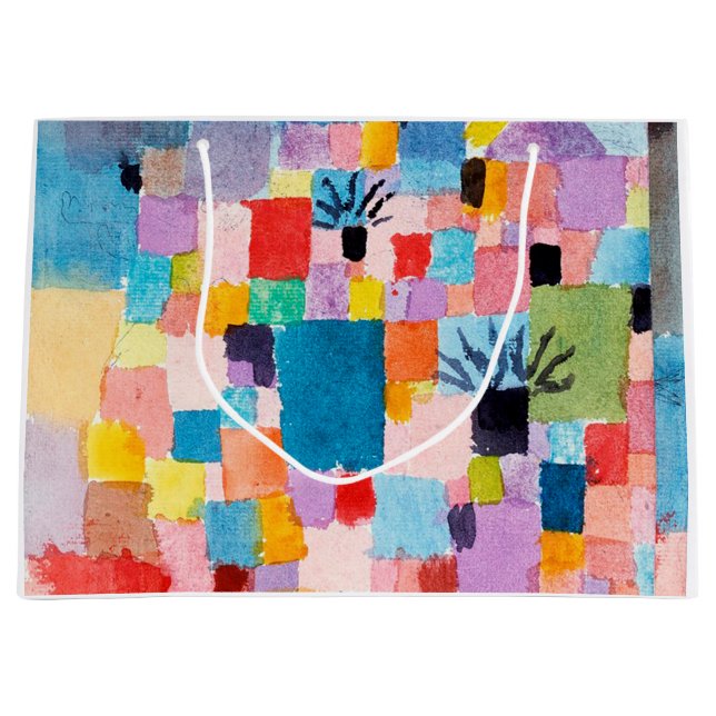 Bolsa De Regalo Grande Jardín Tunecino, Klee (Anverso)