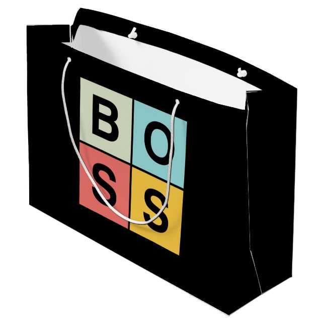 Bolsa De Regalo Grande Jefe (Angulo reverso)