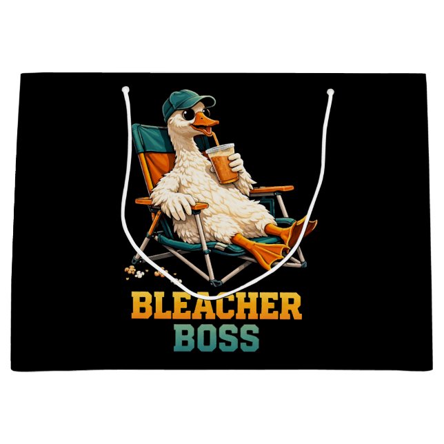 Bolsa De Regalo Grande Jefe de Gradas de Ganso (Anverso)