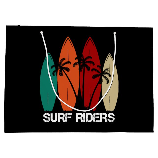 Bolsa De Regalo Grande Jinetes de surf (Reverso)