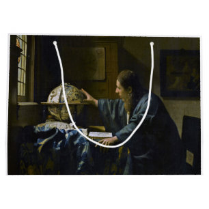 Bolsa De Regalo Grande Johannes Vermeer - El astrónomo