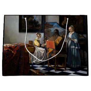 Bolsa De Regalo Grande Johannes Vermeer - El concierto