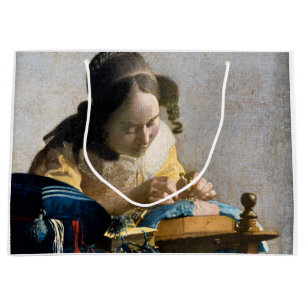 Bolsa De Regalo Grande Johannes Vermeer - El Lacemaker