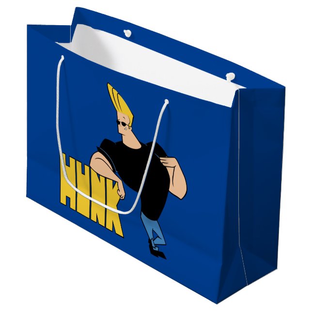 Bolsa De Regalo Grande Johnny Bravo - Hunk (Angulo Anverso)