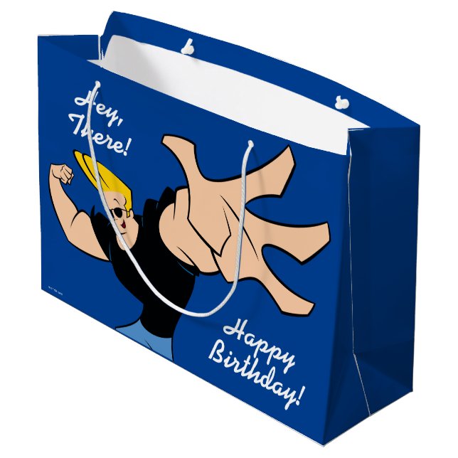 Bolsa De Regalo Grande Johnny Bravo Iconic Pose (Angulo reverso)