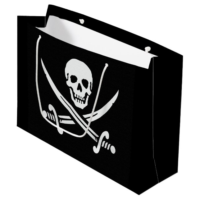 Bolsa De Regalo Grande Jolly Roger (Angulo Anverso)