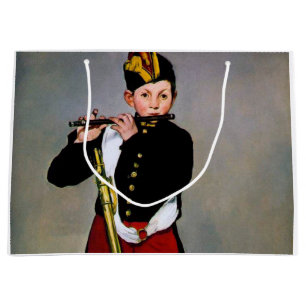 Bolsa De Regalo Grande Joven Flutista, El Fifer, Edouard Manet, 1866