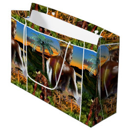 Bolsa De Regalo Grande Joven rey africano