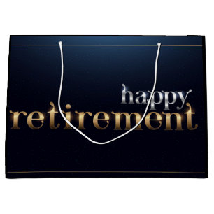 Bolsa De Regalo Grande Jubilación feliz