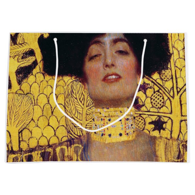 Bolsa De Regalo Grande Judith (Lady in Gold), Gustav Klimt (Anverso)