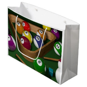 Bolsa De Regalo Grande Juego de billar