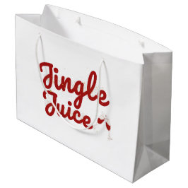 Bolsa De Regalo Grande Jugo de jingle, fiesta de feriado