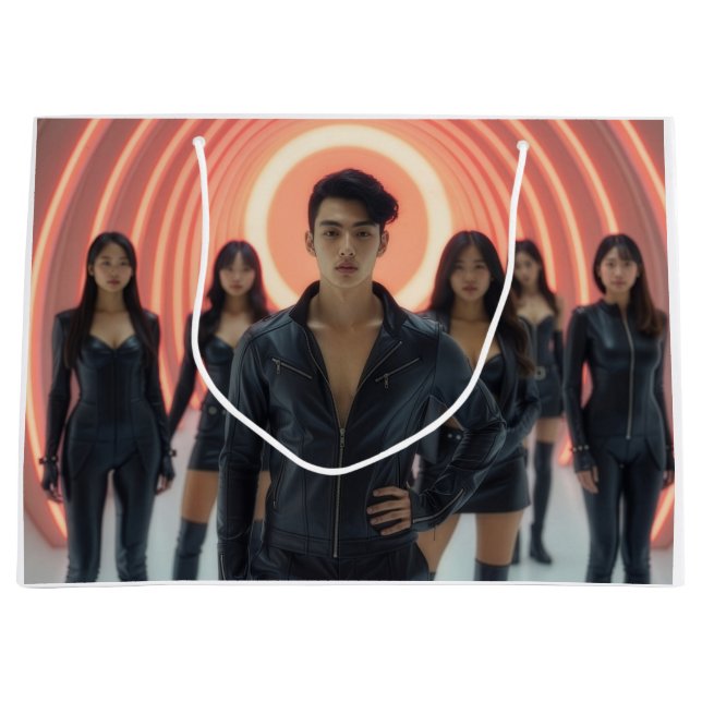 BOLSA DE REGALO GRANDE K-POP (Anverso)