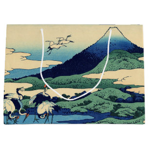 Bolsa De Regalo Grande Katsushika Hokusai - Umegawa en la provincia de Sa