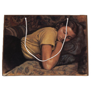 Bolsa De Regalo Grande Katya durmiendo (por Serebriakova)