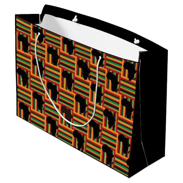 Bolsa De Regalo Grande Kente Gift Bag (Angulo reverso)