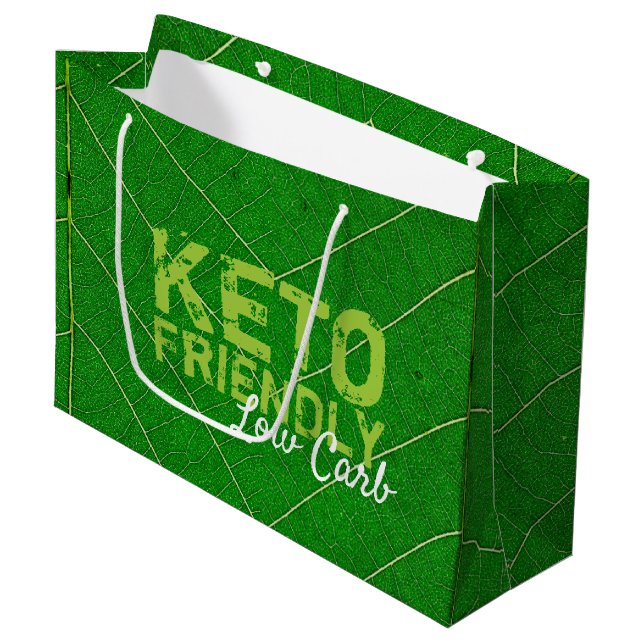 Bolsa De Regalo Grande Keto Friendly Low Carb (Angulo Anverso)