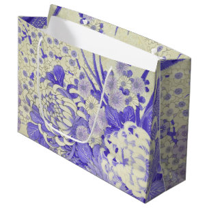 Bolsa De Regalo Grande KIMONO japonés Textil, crisantemo
