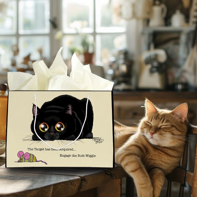 Bolsa De Regalo Grande Kitty Butt-Wiggle (Subido por el creador)